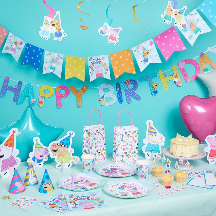 Peppa Wutz Servietten Kindergeburtstag Peppa Pig 16 Stück Party-Deko Peppa Wutz Serviette.