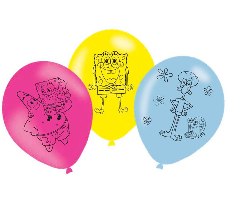 Spongebob Schwammkopf Party-Set Kindergeburtstag 39-tlg. Tisch-Deko Party-Set Kindergeburtstag Spongebob Schwammkopf 39 Teile Geschirr-Set Luftballons Geburtstag Schuleingang Fasching Karneval Mottoparty Tisch-Deko Party-Deko