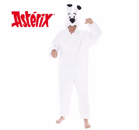 Idefix Kostüm Hund aus Asterix und Obelix für Erwachsene 164-190 cm Tier weiß Tierkostüm Comic Unisex-Kostüm für Damen & Herren Gruppenkostüm Fasching Karneval Mottoparty Idefix Kostüm Hund aus Asterix und Obelix für Erwachsene 164-190 cm Tier weiß Tierkostüm Comic Unisex-Kostüm für Damen & Herren Gruppenkostüm Fasching Karneval Mottoparty