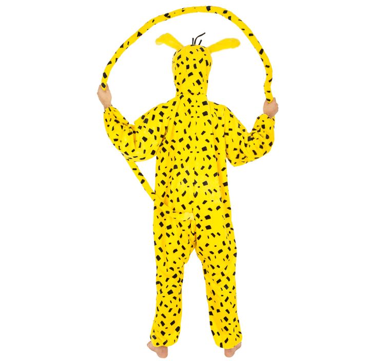 Marsupilami Kostüm Comicheld für Erwachsene Marsupilami Kostüm Comicheld für Erwachsene Gr. S-XXL gelb Comic Fasching Tierkostüm Fantasie Fabeltier Fasching Karneval Paarkostüm