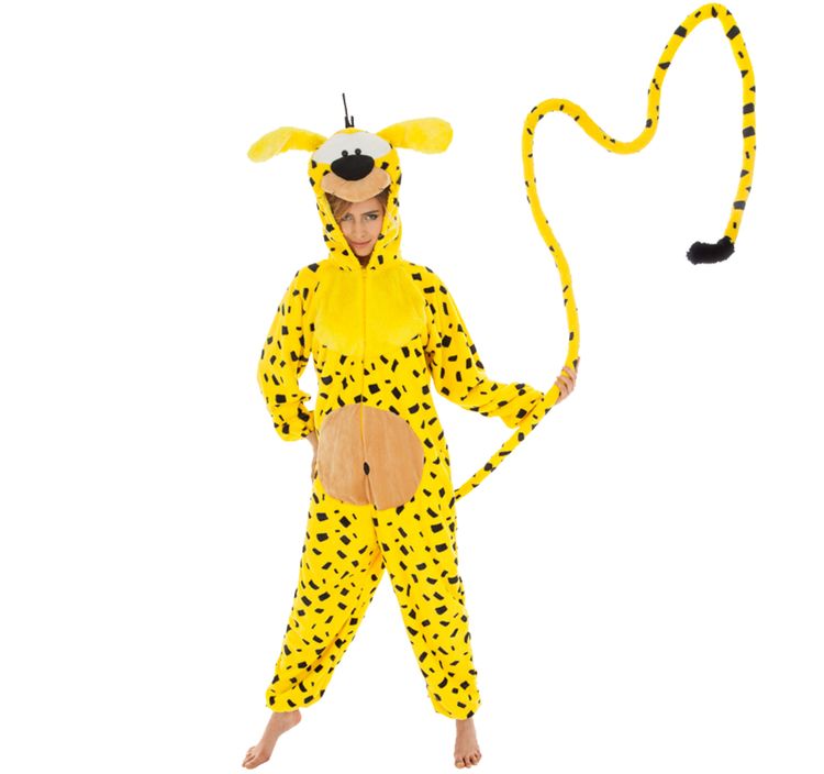 Marsupilami Kostüm Comicheld für Erwachsene Marsupilami Kostüm Comicheld für Erwachsene Gr. S-XXL gelb Comic Fasching Tierkostüm Fantasie Fabeltier Fasching Karneval Paarkostüm