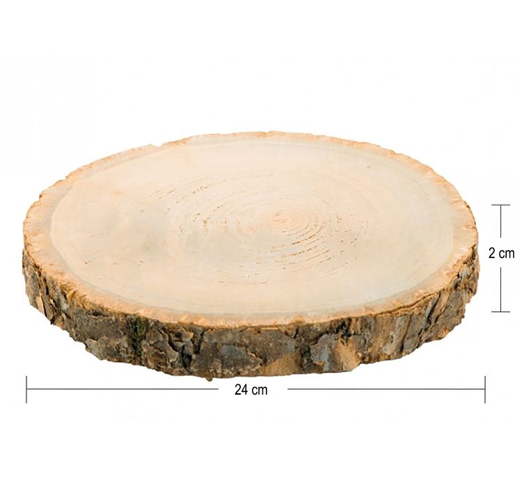 Holzscheibe Baumscheibe Deko Hochzeit 1 Stück Tischdeko Geburtstag Basteln DIY