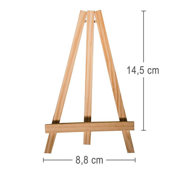 Mini Stafflei Fotos Namenskartenhalter Hochzeit Geburtstag Deko, 20 Stück