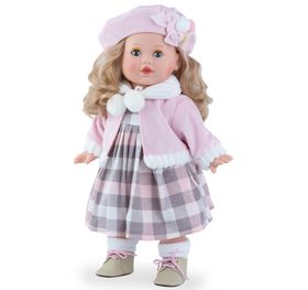 Puppe Annabell Mädchen 42 cm mit langen Haaren Schlafaugen Puppenkleid Spielzeug Geschenk