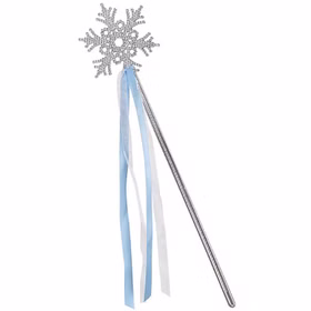 Feenstab 34 cm Eiskönigin Zauberstab blau silber Kostüm-Zubehör Fasching Kindergeburtstag Spielzeug Feenstab 34 cm Eiskönigin Zauberstab blau silber Kostüm-Zubehör Fasching Kindergeburtstag Spielzeug