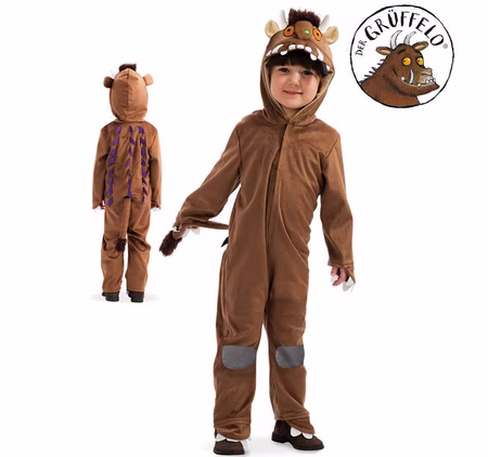 Unisex Kinder Kostüm Grüffelo Gr. 104-128 Overall braun Fasching Karneval Kindergeburtstag Unisex Kinder Kostüm Grüffelo Gr. 104-128 Overall braun Fasching Karneval Kindergeburtstag