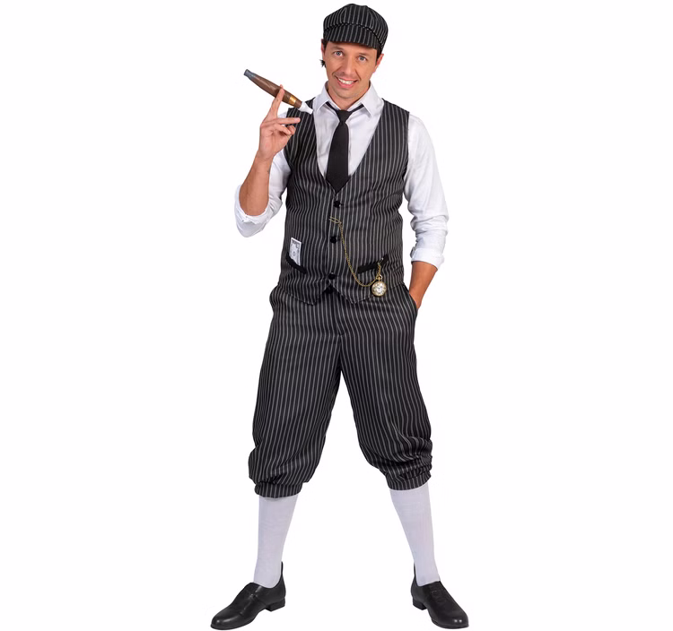 Herren Kostüm 20er Jahre Knickerbocker Geoffrey deluxe 40er Jahre Mottoparty Fasching Karneval Herren Kostüm 20er Jahre Knickerbocker Geoffrey deluxe 40er Jahre Mottoparty Fasching Karneval