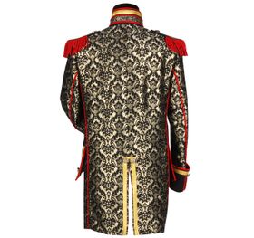 Märchenprinz Kostüm Barock König Richard gefütterte Garde Jacke deluxe für Herren Gr. L-XXL  Venezia Mottoparty Fasching Karneval