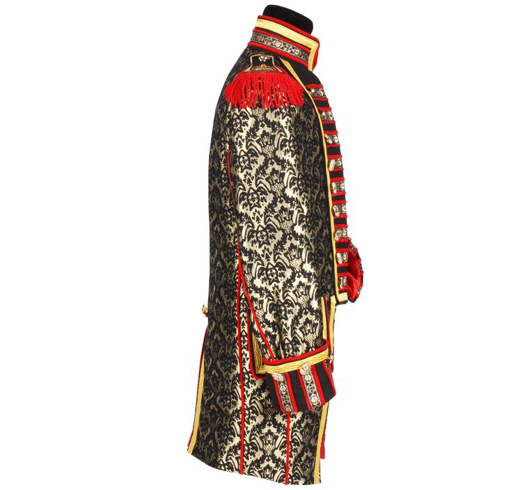 Märchenprinz Kostüm Barock König Richard gefütterte Garde Jacke deluxe für Herren Märchenprinz Kostüm Barock König Richard gefütterte Garde Jacke deluxe für Herren Gr. L-XXL  Venezia Mottoparty Fasching Karneval