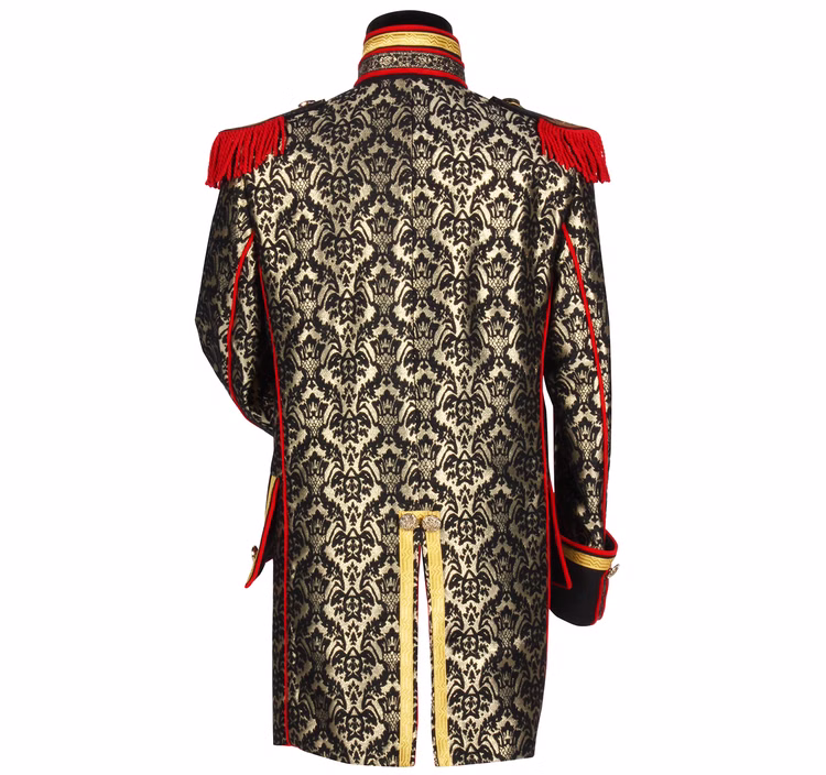 Märchenprinz Kostüm Barock König Richard gefütterte Garde Jacke deluxe für Herren Gr. L-XXL Venezia Mottoparty Fasching Karneval Märchenprinz Kostüm Barock König Richard gefütterte Garde Jacke deluxe für Herren Gr. L-XXL Venezia Mottoparty Fasching Karneval