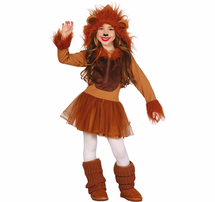 Kinder Kostüm Löwe Shenzi 5-12 Jahre Kleid braun Fasching Karneval Großkatze Kinderfasching Mottoparty Kinder Kostüm Löwe Shenzi 5-12 Jahre Kleid braun Fasching Karneval Großkatze Kinderfasching Mottoparty