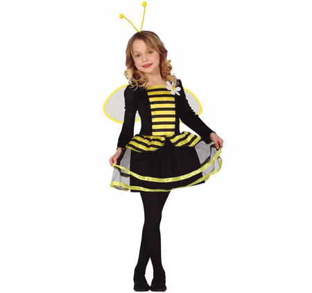 Bienen Kostüm Marta Kleid mit Flügeln für Kinder 5-12 Jahre Fasching Karneval Tier Tierkostüm Kinderfasching Mottoparty Bienen Kostüm Marta Kleid mit Flügeln für Kinder 5-12 Jahre Fasching Karneval Tier Tierkostüm Kinderfasching Mottoparty