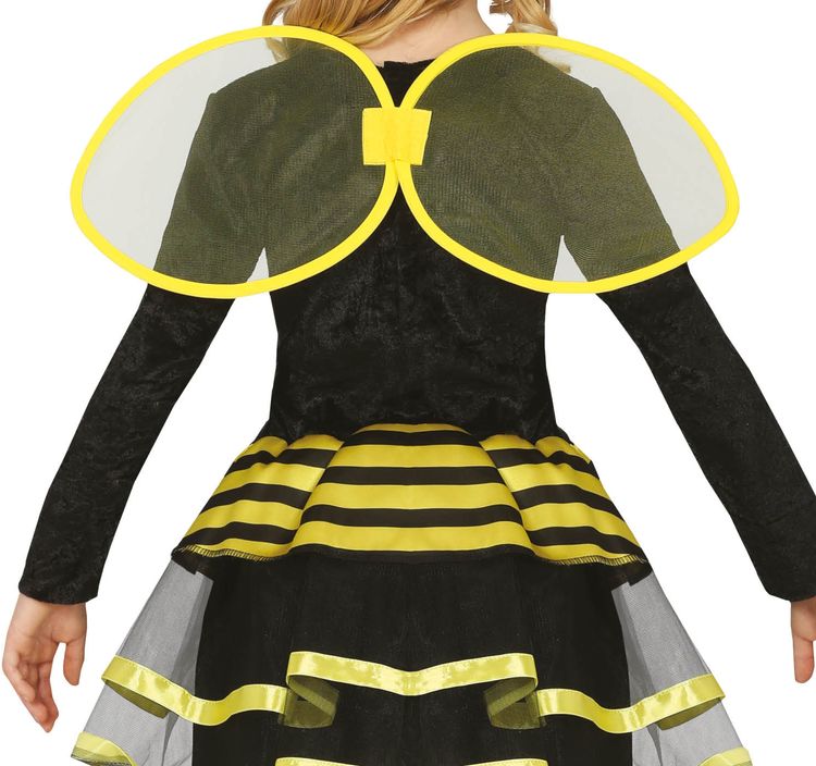 Bienen Kostüm Marta Kleid mit Flügeln für Kinder Bienen Kostüm Marta Kleid mit Flügeln für Kinder 5-12 Jahre Fasching Karneval Tier Tierkostüm Kinderfasching Mottoparty