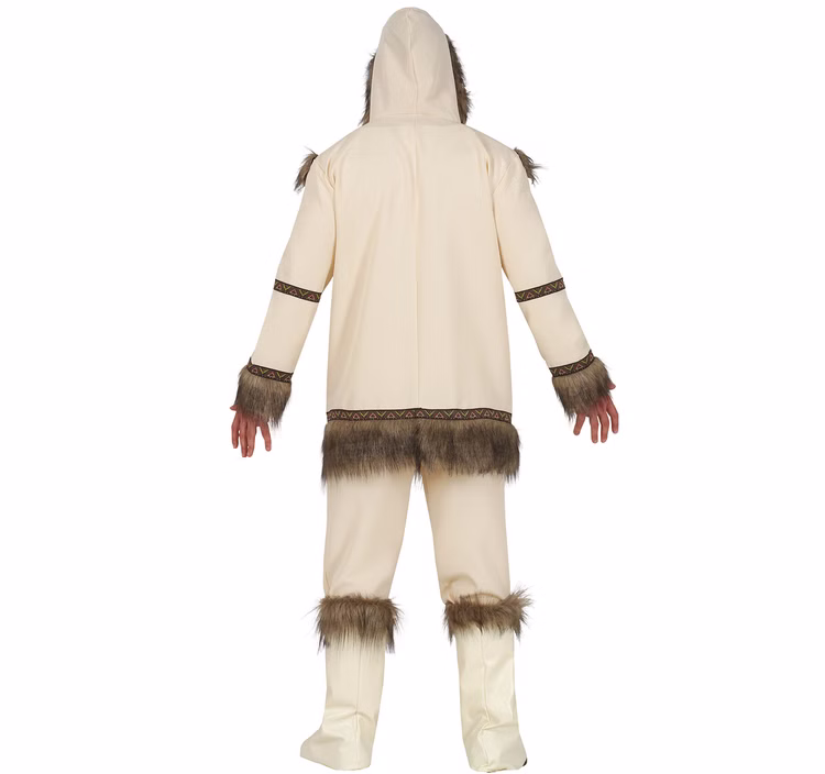 Herren Kostüm Eskimo Mark Gr. M-L weiß Inuit Fasching Karneval Jäger Mottoparty Paarkostüm Herren Kostüm Eskimo Mark Gr. M-L weiß Inuit Fasching Karneval Jäger Mottoparty Paarkostüm