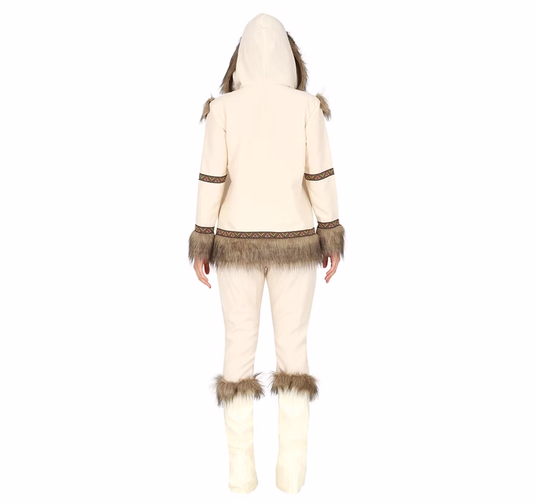 Eskimo Kostüm Marlitt für Damen Gr. S-L Inuit weiß Fasching Karneval Jäger Mottoparty Paarkostüm Eskimo Kostüm Marlitt für Damen Gr. S-L Inuit weiß Fasching Karneval Jäger Mottoparty Paarkostüm