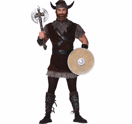 Herren Kostüm Wikinger Bjarne Gr. M-XL braun Normanne Fasching Karneval Paarkostüm Mottoparty Herren Kostüm Wikinger Bjarne Gr. M-XL braun Normanne Fasching Karneval Paarkostüm Mottoparty
