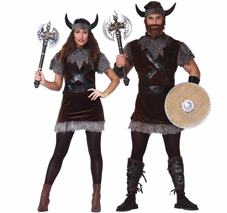 Herren Kostüm Wikinger Bjarne Gr. M-XL braun Normanne Fasching Karneval Paarkostüm Mottoparty Herren Kostüm Wikinger Bjarne Gr. M-XL braun Normanne Fasching Karneval Paarkostüm Mottoparty