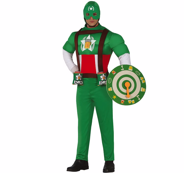 Herren Kostüm Bier witziges Partyspiel Trinkspiel Captain Beer inkl. Anleitung JGA Mottoparty Fasching Karneval Herren Kostüm Bier witziges Partyspiel Trinkspiel Captain Beer inkl. Anleitung JGA Mottoparty Fasching Karneval