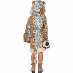Leopard Kostüm Leopardin Wildkatze Shari für Kinder von Hinten