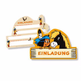 Party-Set Kindergeburtstag Yakari deluxe für 6 Kinder 68-tlg. Pappgeschirr Indianer Mottoparty Fasching Karneval