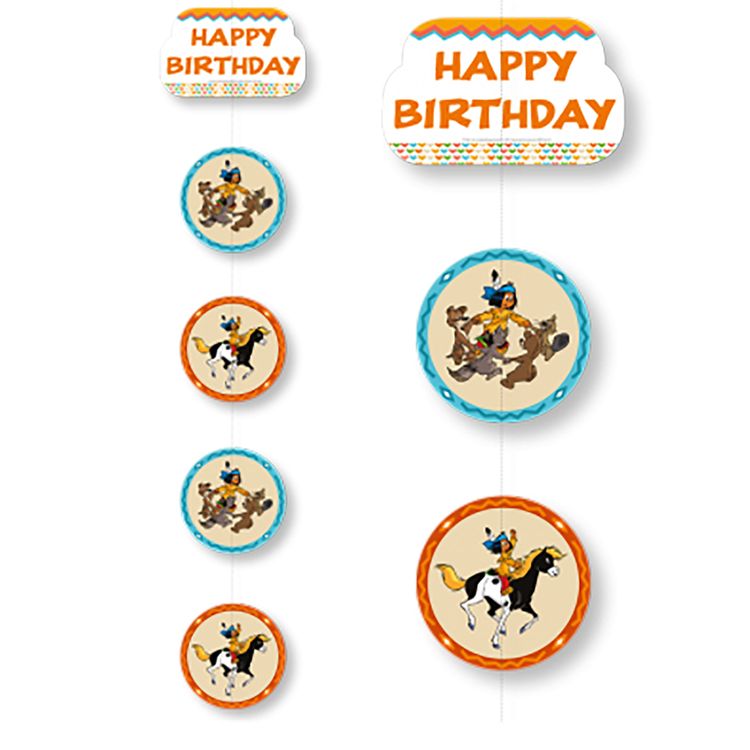 XXL Party-Set Kindergeburtstag Yakari für 6 Kinder, 68-tlg. Party-Set Kindergeburtstag Yakari deluxe für 6 Kinder 68-tlg. Pappgeschirr Indianer Mottoparty Fasching Karneval