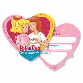 XXL Party-Set Kindergeburtstag Bibi & Tina für 6 Kinder 91 Teile Geschirr Geburtstag Party Mädchen Geburtstag Mottoparty Bibi Blocksberg