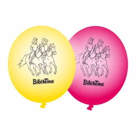 XXL Party-Set Kindergeburtstag Bibi & Tina für 6 Kinder 91 Teile Geschirr Geburtstag Party Mädchen Geburtstag Mottoparty Bibi Blocksberg