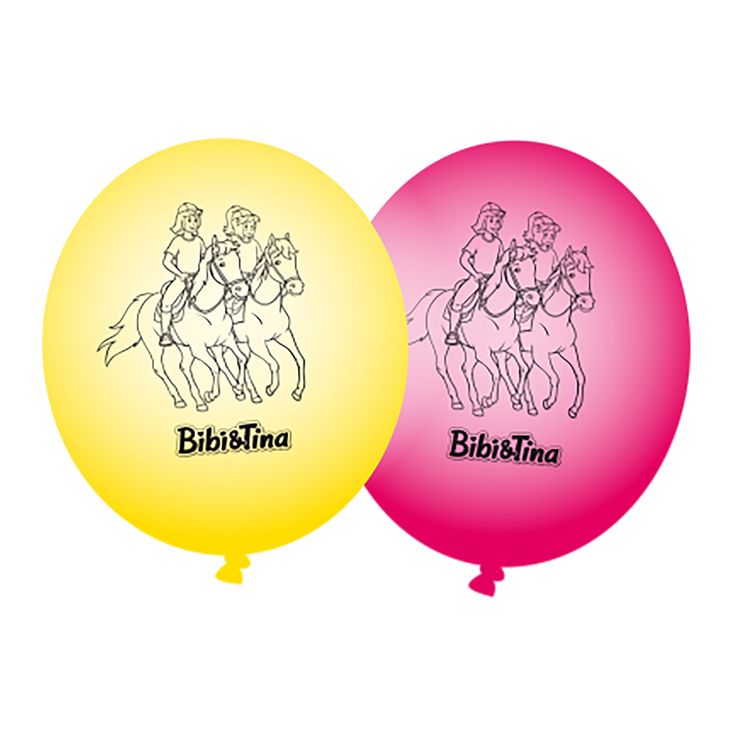 XXL Party-Set Kindergeburtstag Bibi & Tina für 6 Kinder, 91-tlg. XXL Party-Set Kindergeburtstag Bibi & Tina für 6 Kinder 91 Teile Geschirr Geburtstag Party Mädchen Geburtstag Mottoparty Bibi Blocksberg