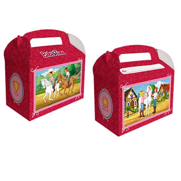 XXL Party-Set Kindergeburtstag Bibi & Tina für 6 Kinder, 91-tlg. XXL Party-Set Kindergeburtstag Bibi & Tina für 6 Kinder 91 Teile Geschirr Geburtstag Party Mädchen Geburtstag Mottoparty Bibi Blocksberg