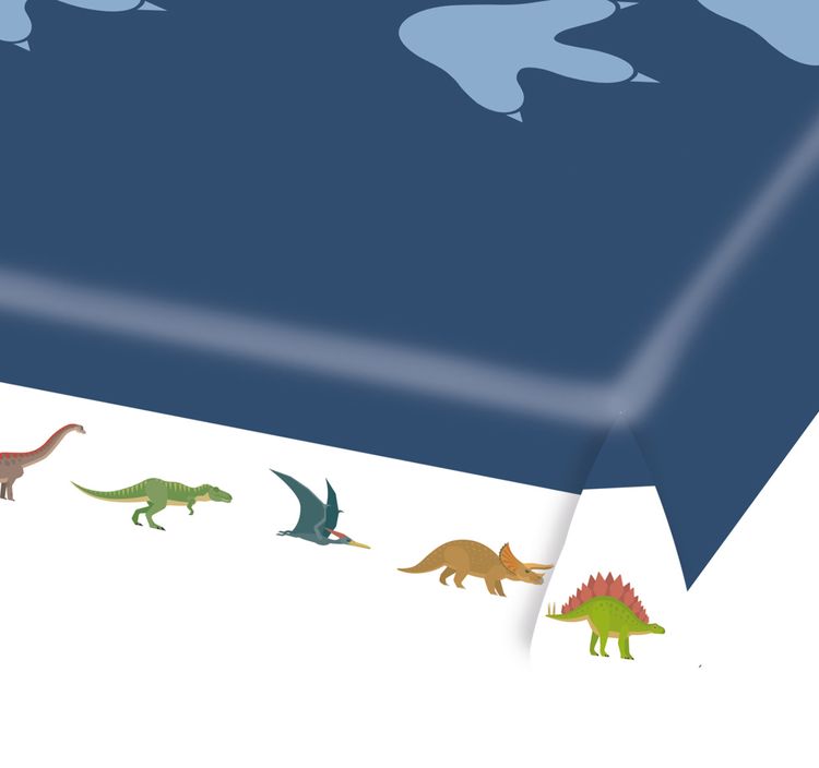 T-Rex Party-Set Dinosaurier 38-tlg. Tisch-Deko Kindergeburtstag  Party-Set Kindergeburtstag T-Rex Dinosaurier 38 Teile Pappgeschirr Dino Mottoparty Fasching Geburtstag