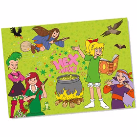 XXL Party-Set Kindergeburtstag Bibi Blocksberg für 6 Kinder 76 Teile Mädchen Hexen Mottoparty XXL Party-Set Kindergeburtstag Bibi Blocksberg für 6 Kinder 76 Teile Mädchen Hexen Mottoparty