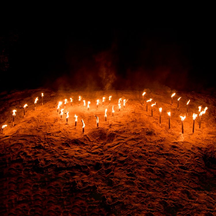 I Love You Fackel-Set, mit 45 Min. Brenndauer Herz und Buchstaben aus Fackeln, Fackelherzen-Set mit 45 Min. Brenndauer