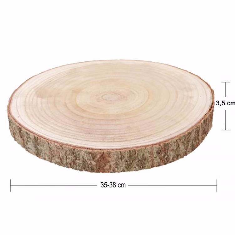 Baumscheiben-Set Holzscheiben 3 verschiedene Größen DIY Deko Zubehör Sommer-Party Baumscheiben-Set Holzscheiben 3 verschiedene Größen DIY Deko Zubehör Sommer-Party