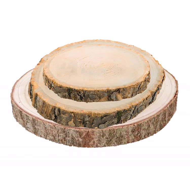 Baumscheiben-Set Holzscheiben 3 verschiedene Größen DIY Deko Zubehör Sommer-Party Baumscheiben-Set Holzscheiben 3 verschiedene Größen DIY Deko Zubehör Sommer-Party
