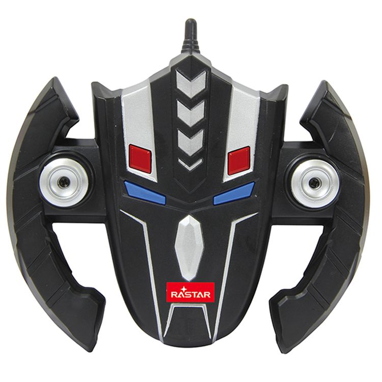 Transformation Robotor Auto rot mit Fernsteuerung ab 6 Jahre Robicar mit LED-Licht & Sound Spielzeug für Kinder 