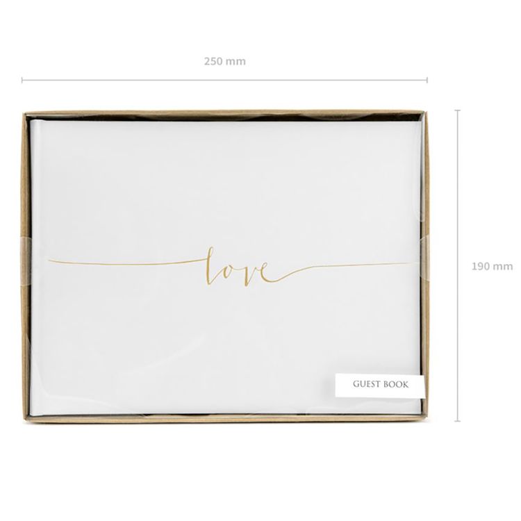 Gästebuch Hochzeit cremefarben gold Fotoalbum Hochzeitsalbum 22 Seiten Geschenkidee Hochzeitsfeier Hochzeitsgästebuch