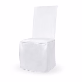 Stuhlhusse weiß matt universell ohne Falten Hochzeit Geburtstag Stuhlbezug für gerade Lehne Empfang Stuhlhusse weiß matt universell ohne Falten Hochzeit Geburtstag Stuhlbezug für gerade Lehne Empfang