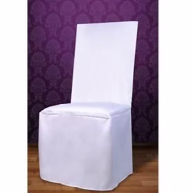 Stuhlhusse weiß matt universell ohne Falten Hochzeit Geburtstag Stuhlbezug für gerade Lehne Empfang Stuhlhusse weiß matt universell ohne Falten Hochzeit Geburtstag Stuhlbezug für gerade Lehne Empfang