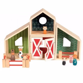 Spielzeug Holz Bauernhof mit Scheune Bauer und Tieren 15 Teile Holzspielzeug für Kinder Geschenk Geburtstag Spielzeug Holz Bauernhof mit Scheune Bauer und Tieren 15 Teile Holzspielzeug für Kinder Geschenk Geburtstag