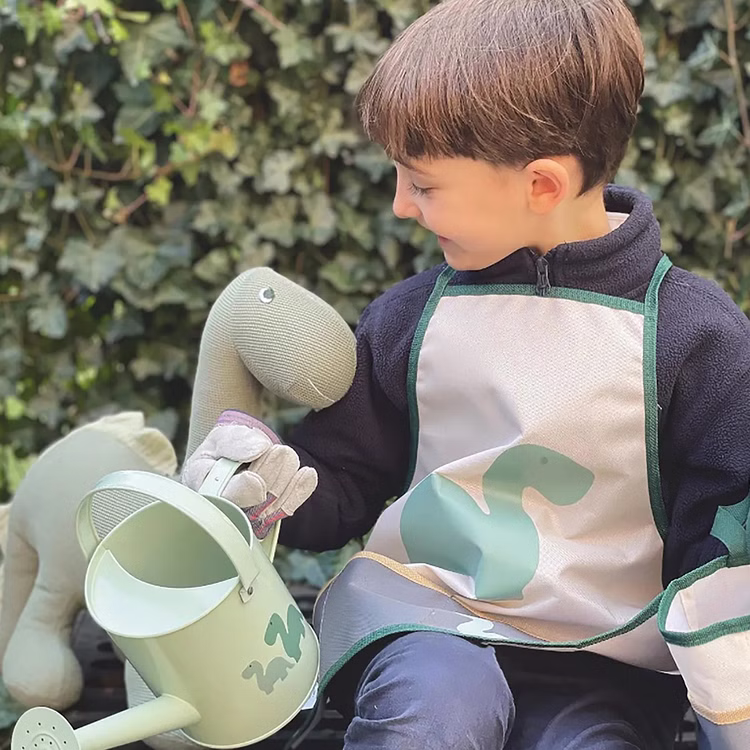 Schürze für Kinder inkl. Gartenwerkzeug 6-tlg. Gärtner-Set Hobbyschürze Garten-Schürze mit Dino-Motiv Dinosaurier Outdoor Spielzeug Schürze für Kinder inkl. Gartenwerkzeug 6-tlg. Gärtner-Set Hobbyschürze Garten-Schürze mit Dino-Motiv Dinosaurier Outdoor Spielzeug