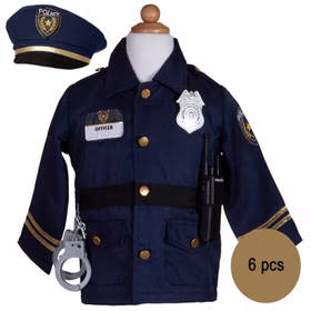 Polizei Kostüm für Kinder Polizist Sicher 5-6 Jahre 6 Teile inkl. Zubehör Fasching Rollenspiel Fasching Karneval Kinderfasching Polizei Kostüm für Kinder Polizist Sicher 5-6 Jahre 6 Teile inkl. Zubehör Fasching Rollenspiel Fasching Karneval Kinderfasching