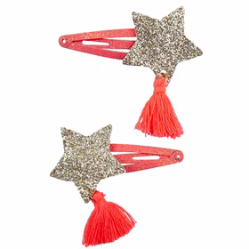 Kinderschmuck Set Sterne Halskette Armband Haarspangen Sternchen pastellfarben Mädchen Geburtstag Geschenkidee Kinderschmuck Set Sterne Halskette Armband Haarspangen Sternchen pastellfarben Mädchen Geburtstag Geschenkidee