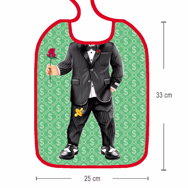 Baby Lätzchen Kleiner Gentleman zum Binden 33 x 25 cm Geschenkidee hautfreundlich 1. Geburtstag Baby Lätzchen Kleiner Gentleman zum Binden 33 x 25 cm Geschenkidee hautfreundlich 1. Geburtstag