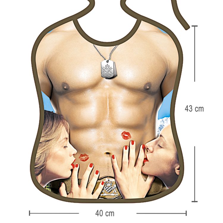 Erwachsenen Latz Frauenschwarm Partygag Geburtstag Geschenk JGA Erwachsenen Latz 43 x 40 cm Frauenschwarm Partygag Geburtstag Geschenk JGA Vatertag witzige Geschenkidee