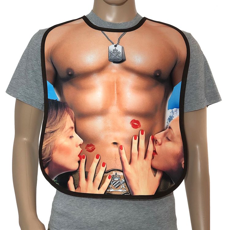 Erwachsenen Latz Frauenschwarm Partygag Geburtstag Geschenk JGA Erwachsenen Latz 43 x 40 cm Frauenschwarm Partygag Geburtstag Geschenk JGA Vatertag witzige Geschenkidee