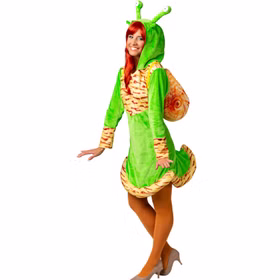 Schnecken Kostüm Speedy für Damen Gr. 34-48 grün Tier Schnecke Tierkostüm Fasching Karneval Mottoparty Schnecken Kostüm Speedy für Damen Gr. 34-48 grün Tier Schnecke Tierkostüm Fasching Karneval Mottoparty