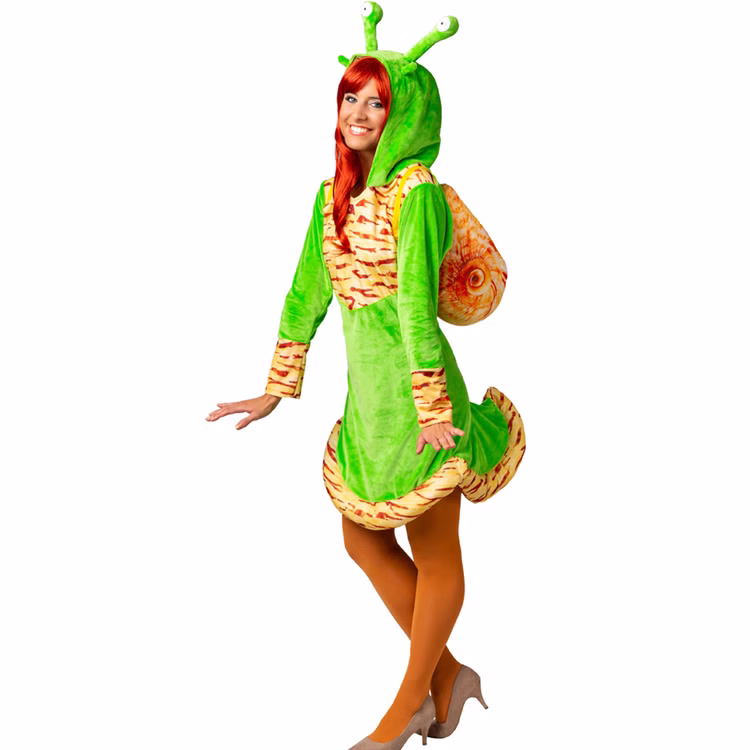 Schnecken Kostüm Speedy für Damen Gr. 34-48 grün Tier Schnecke Tierkostüm Fasching Karneval Mottoparty Schnecken Kostüm Speedy für Damen Gr. 34-48 grün Tier Schnecke Tierkostüm Fasching Karneval Mottoparty