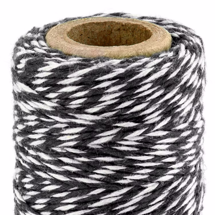 DIY Baumwoll-Schnur zweifarbig 50m Deko-Band Paketschnur Baumwollfaden zum Basteln Weihnachten Geschenke einpacken Hochzeits-Deko Tisch-Deko DIY Baumwoll-Schnur zweifarbig 50m Deko-Band Paketschnur Baumwollfaden zum Basteln Weihnachten Geschenke einpacken Hochzeits-Deko Tisch-Deko