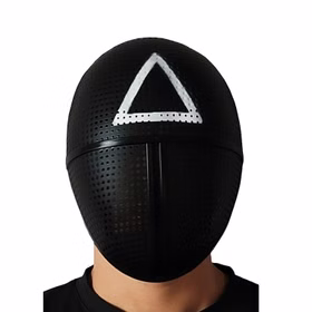 Tintenfisch-Spiel Korean Game Maske Spielleiter Quadrat Dreieck Kreis Gesichtsbedeckung schwarz alle 4 Masken Spielleiter Quadrat Dreieck Kreis Kostüm-Zubehör Gruppenkostüm Tintenfisch-Spiel Korean Game Maske Spielleiter Quadrat Dreieck Kreis Gesichtsbedeckung schwarz alle 4 Masken Spielleiter Quadrat Dreieck Kreis Kostüm-Zubehör Gruppenkostüm