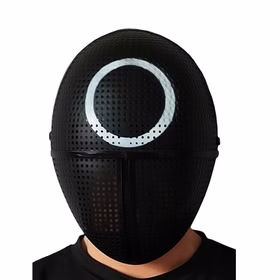 Tintenfisch-Spiel Korean Game Maske Spielleiter Quadrat Dreieck Kreis Gesichtsbedeckung schwarz alle 4 Masken Spielleiter Quadrat Dreieck Kreis Kostüm-Zubehör Gruppenkostüm Tintenfisch-Spiel Korean Game Maske Spielleiter Quadrat Dreieck Kreis Gesichtsbedeckung schwarz alle 4 Masken Spielleiter Quadrat Dreieck Kreis Kostüm-Zubehör Gruppenkostüm